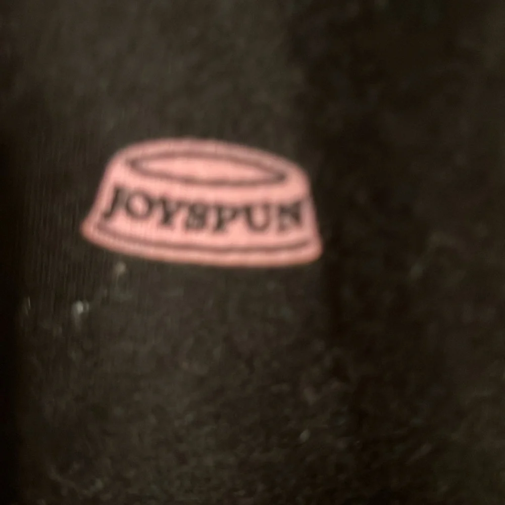 VTG Joyspun Size 2X Short Sleeve Black With All over Dogs Print PJ Set